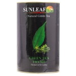 Чай зеленый, Sunleaf (Санлиф) 75 г №1 с чабрецом жестяная банка