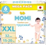 Подгузники-трусики, Momi (Моми) 15-20 кг р.  XXL 32 шт Комфорт кэа