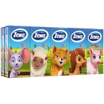 Платки носовые, Zewa (Зева) 100 шт кидс