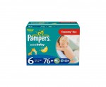 Подгузники, Pampers (Памперс) 15+ кг р. 6 56 шт актив беби драй экстра лардж