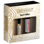 Набор подарочный, Art-Visage (Арт-Визаж) для глаз и бровей - тушь Чикаго с эффектом объема черная 15 мл + гель для бровей и ресниц фиксирующий прозрачный 5 мл