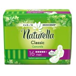 Прокладки женские, Naturella (Натурелла) №16 классик макси с крылышками