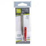 Пинцет для бровей, QVS (КВС) 2 шт арт. 10-1216 Метро скошенные кончики