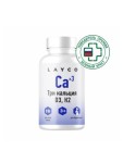 Три кальция D3 K2, Layco (Лайко) таблетки жевательные 750 мг 60 шт 3+ для детей взрослых беременных и кормящих женщин